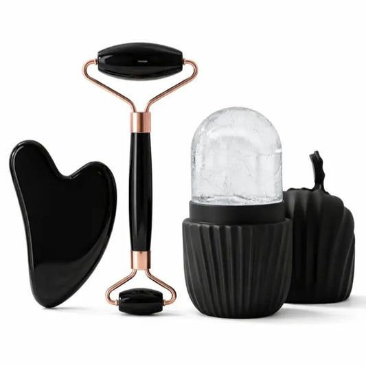 VELYA Kit de Massage Visage -3 pièces VELYA